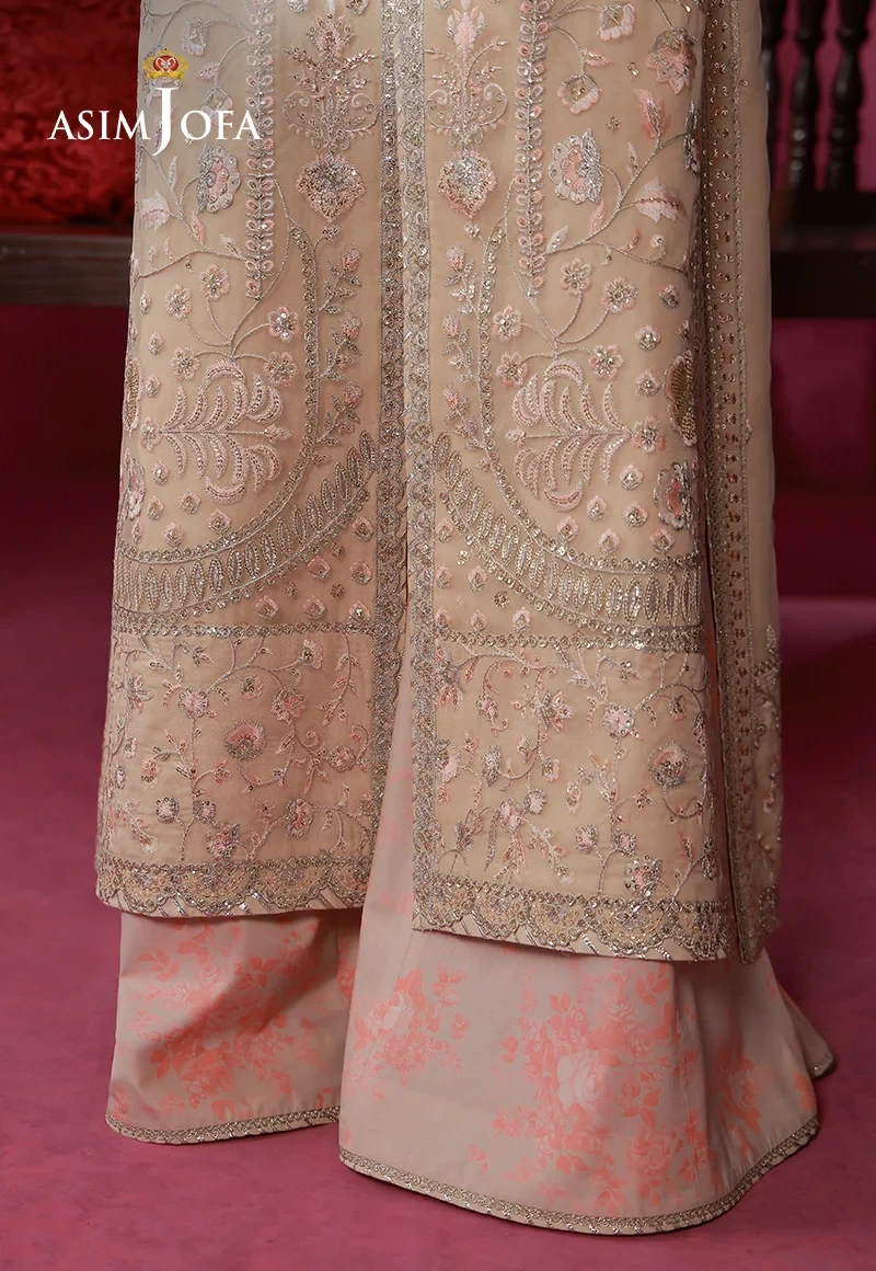 Embroidered Organza 3 Pcs - AJULFI-08-UNS