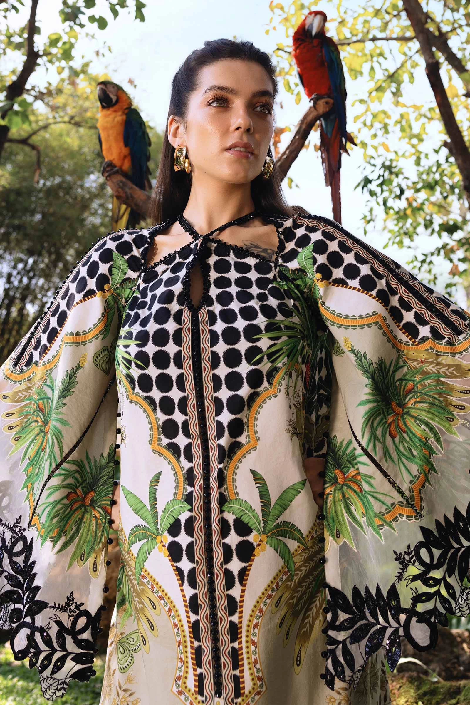 3 Piece Embroidered Lawn Suit - MPT-2905-A