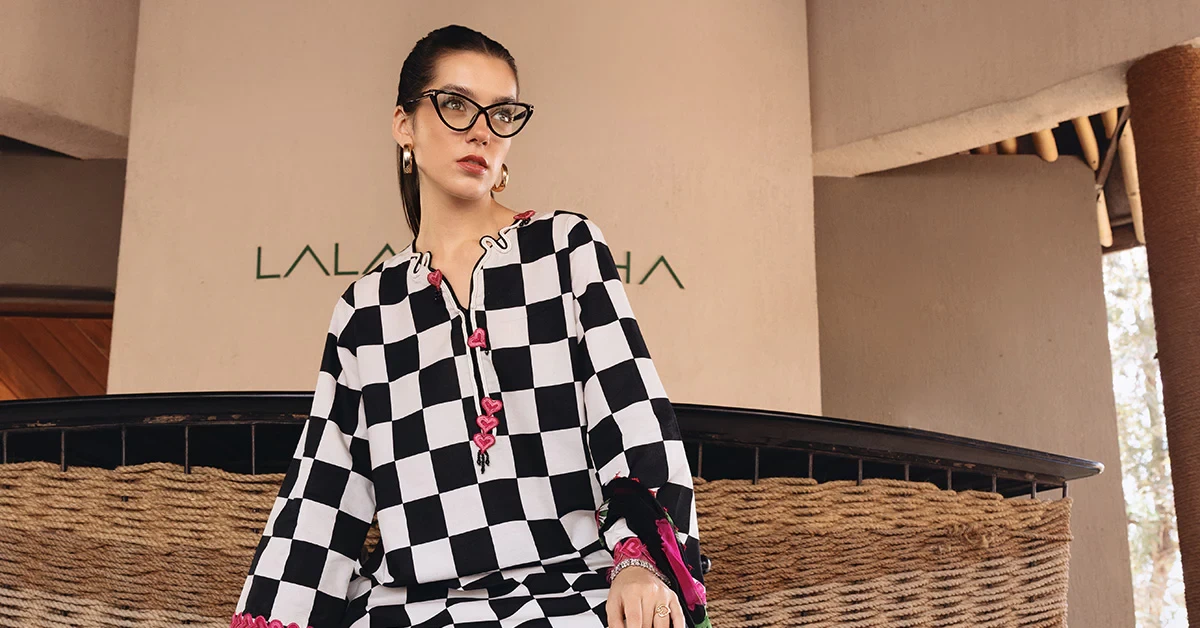 3 Piece Embroidered Lawn Suit  - MPT-2906-B