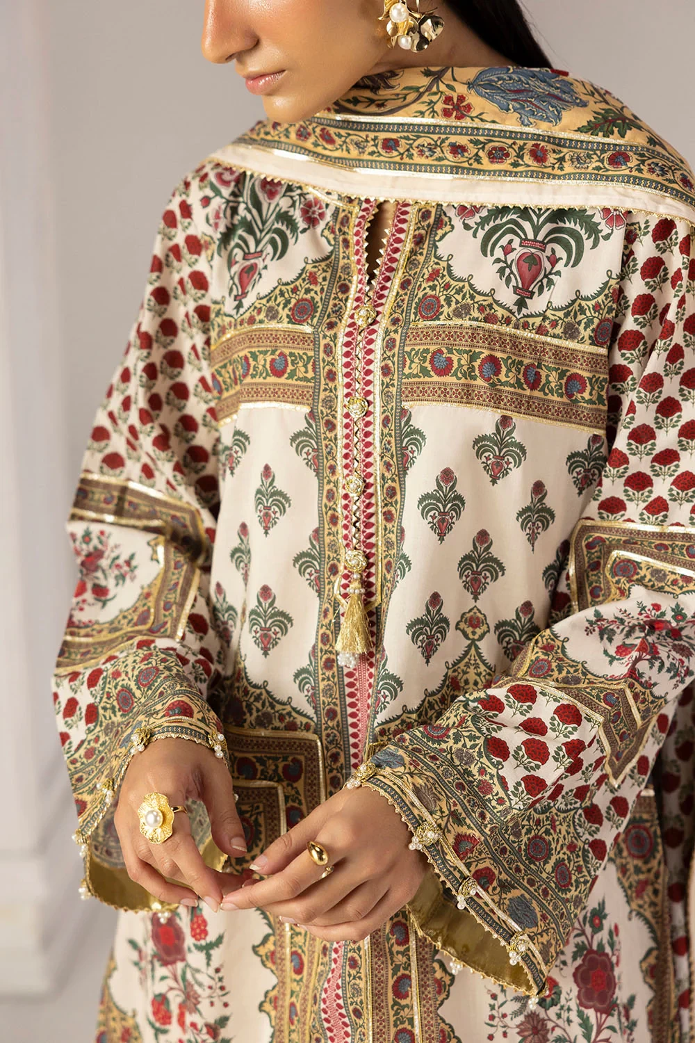3 Piece Printed Lawn Suit with Dupatta CL-62248 - W-FB-HT-26-455543