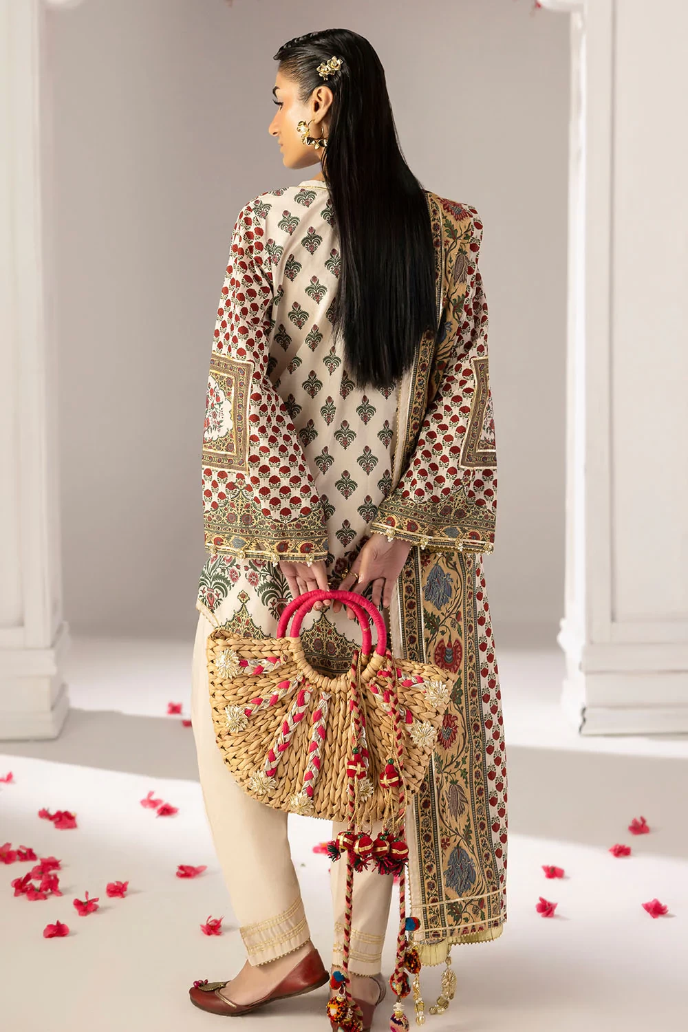3 Piece Printed Lawn Suit with Dupatta CL-62248 - W-FB-HT-26-455543