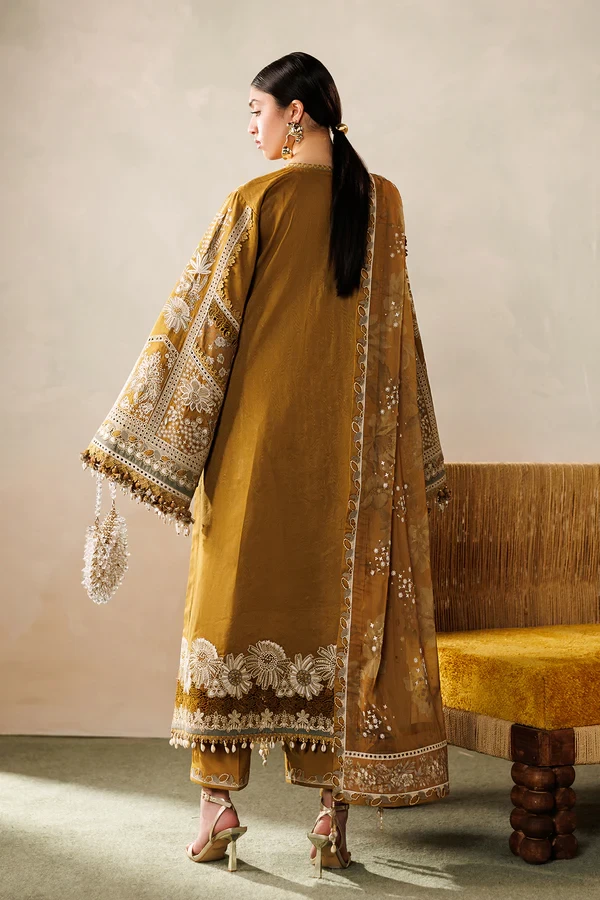 EMBROIDERED LAWN EL26-D07 - ELU26D07