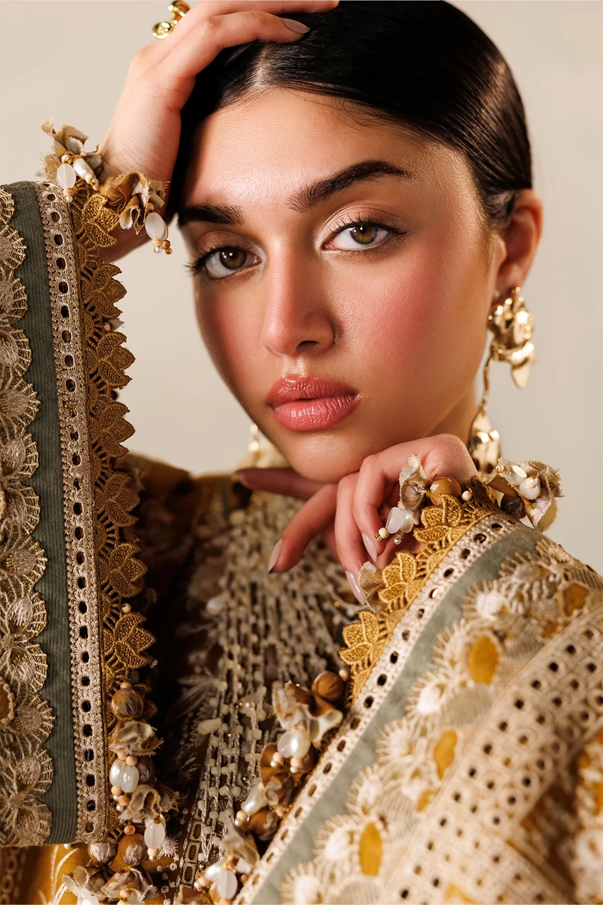 EMBROIDERED LAWN EL26-D07 - ELU26D07