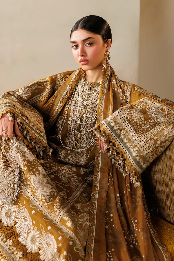 EMBROIDERED LAWN EL26-D07 - ELU26D07