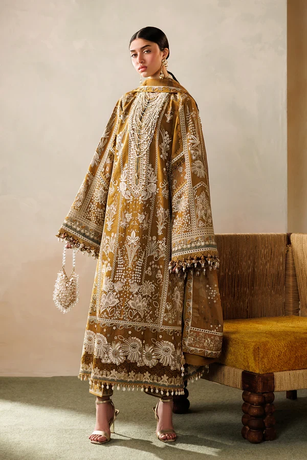 EMBROIDERED LAWN EL26-D07 - ELU26D07