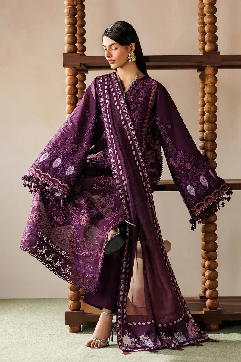 EMBROIDERED LAWN EL26-D02 - ELU26D02