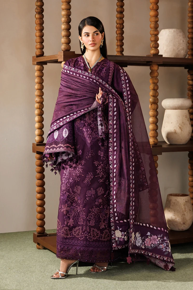 EMBROIDERED LAWN EL26-D02 - ELU26D02
