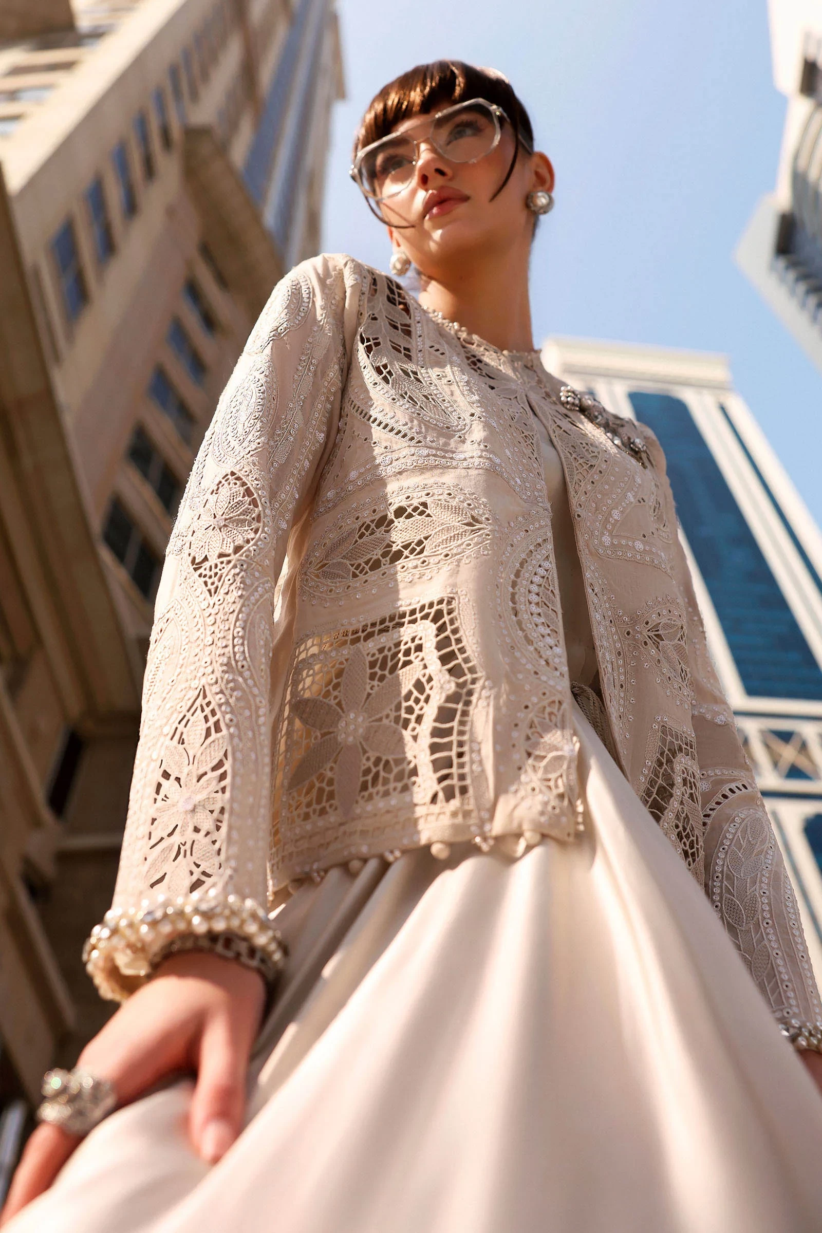 3 Piece Embroidered Lawn Suit - D-2608-A-Default