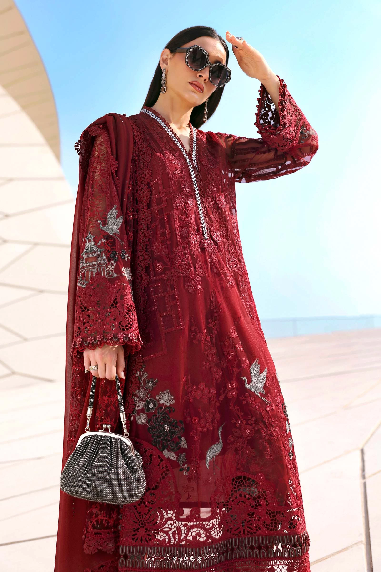 3 Piece Net Suit - D-2607-A-Default
