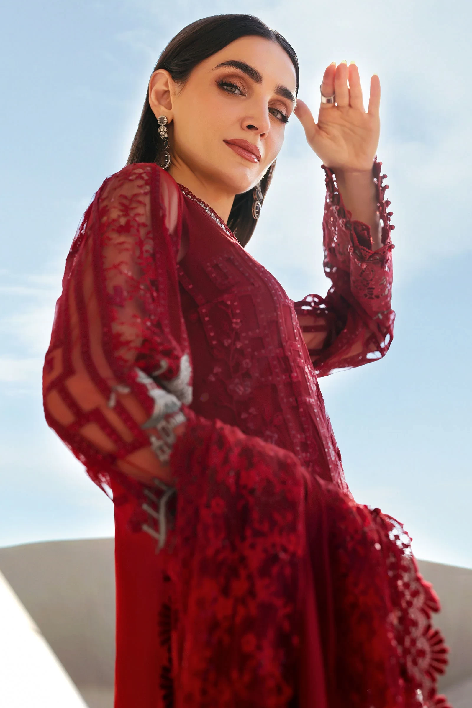 3 Piece Net Suit - D-2607-A-Default