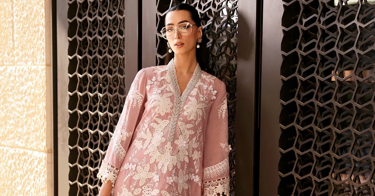 3 Piece Embroidered Lawn Karandi Suit - D-2603-A-Default