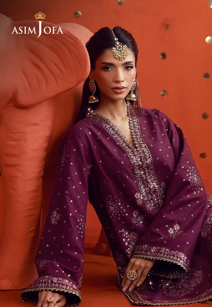 AJULFB-10 Embroidered Boski Silk - AJULFB-10-UNS