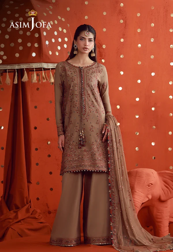 Embroidered Silk - AJULFB-01-UNS