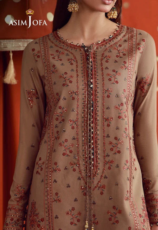 Embroidered Silk - AJULFB-01-UNS