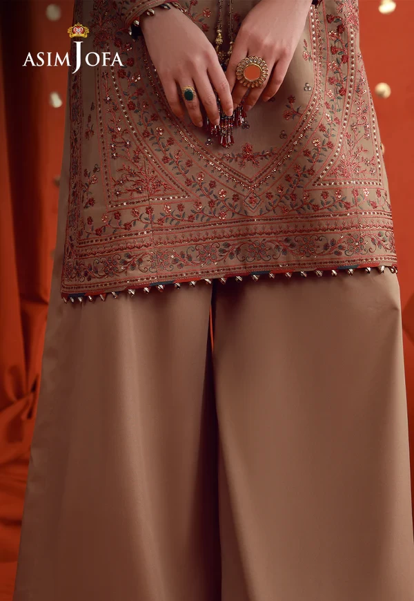 Embroidered Silk - AJULFB-01-UNS