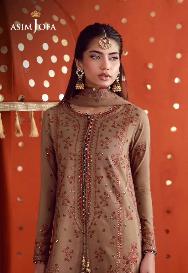 Embroidered Silk - AJULFB-01-UNS