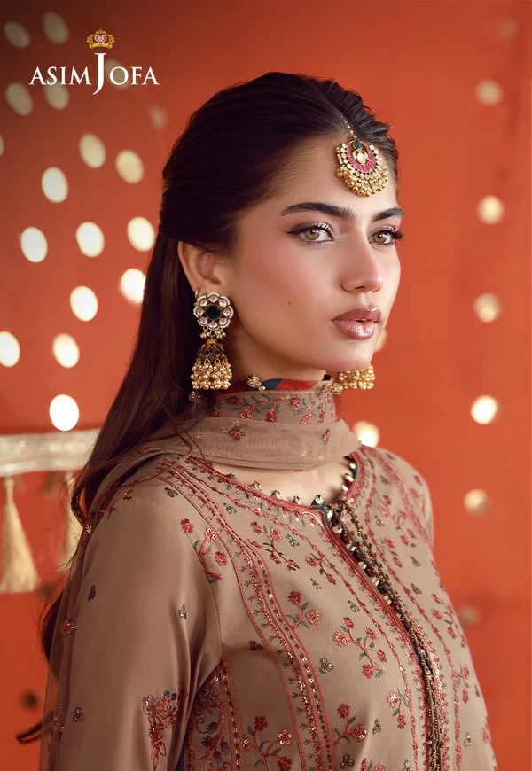 Embroidered Silk - AJULFB-01-UNS