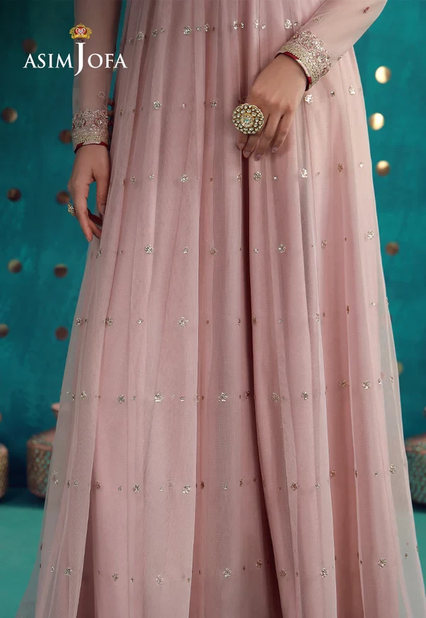 AJULFB-07 Embroidered Poly Net - AJULFB-07-UNS