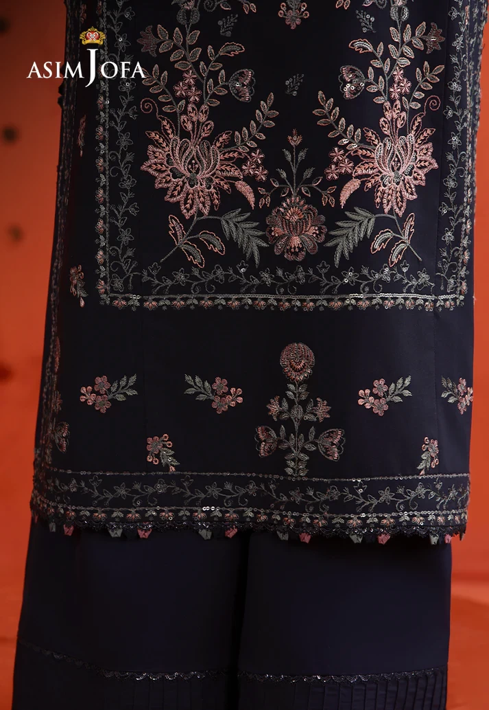 AJULFB-05 Embroidered Boski Silk - AJULFB-05-UNS