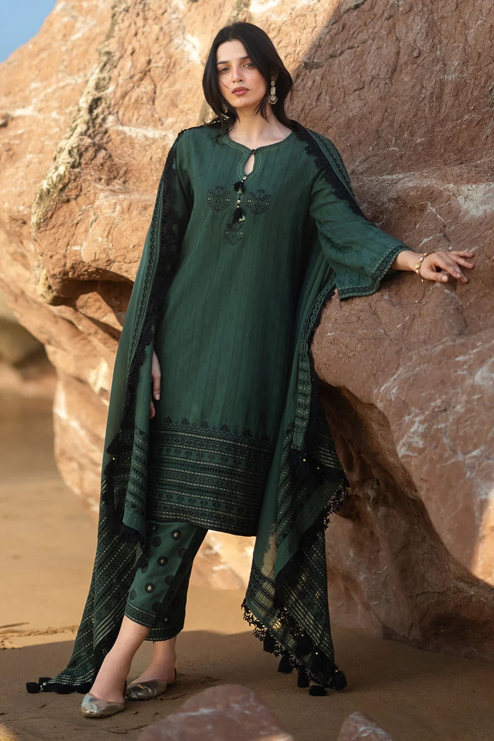 3 Piece Jacquard Suit MJ-62006 - W-FB-CHU-26-456868