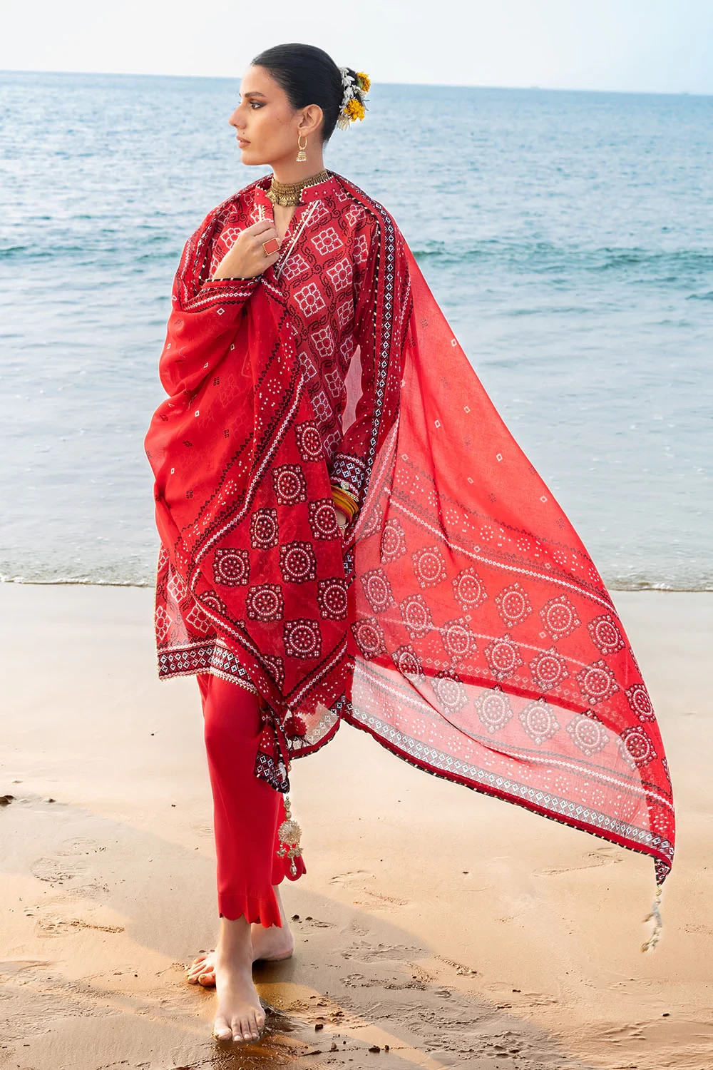 3 Piece Printed Lawn Suit CL-62032 B - W-FB-CHU-26-453025