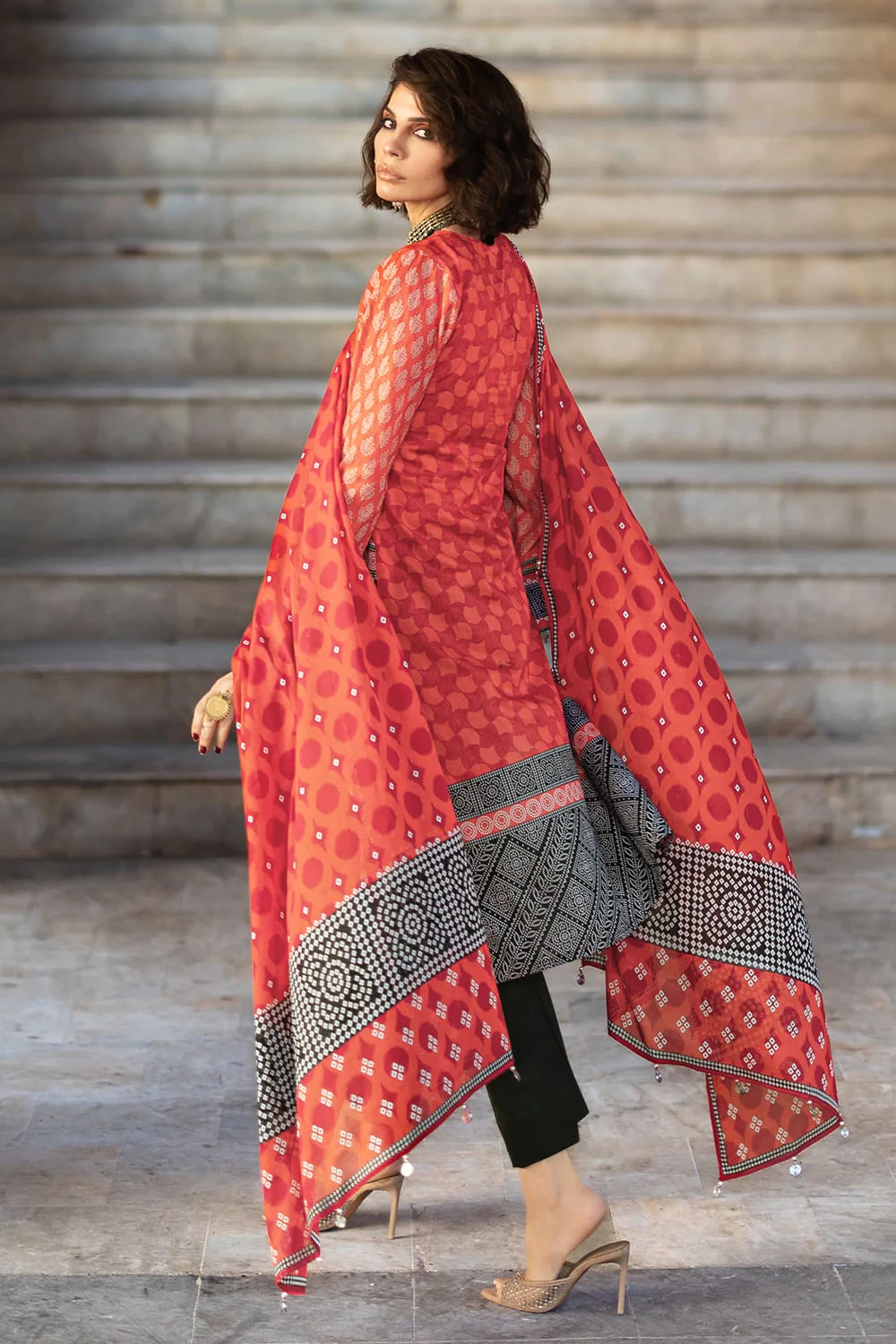 3 Piece Printed Lawn Suit CL-62148 A - W-FB-CHU-26-455492