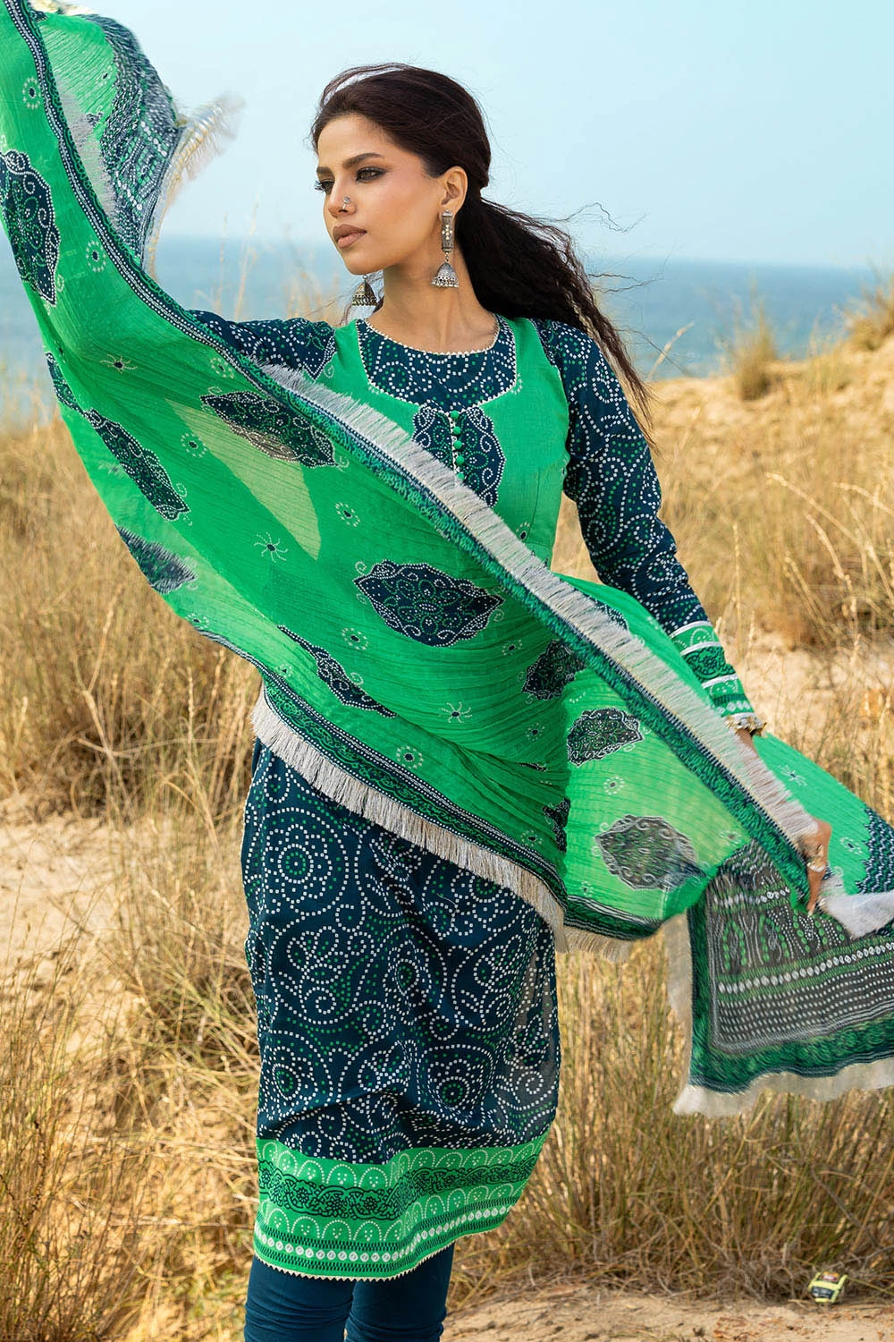 3 Piece Printed Lawn Suit CL-62024 B - W-FB-CHU-26-453021