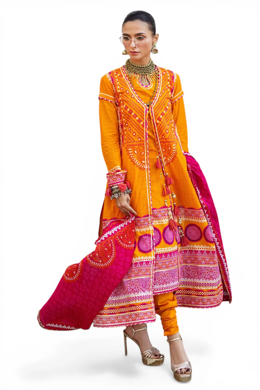 3 Piece Printed Lawn Suit CL-62173 A - W-FB-CHU-26-455500