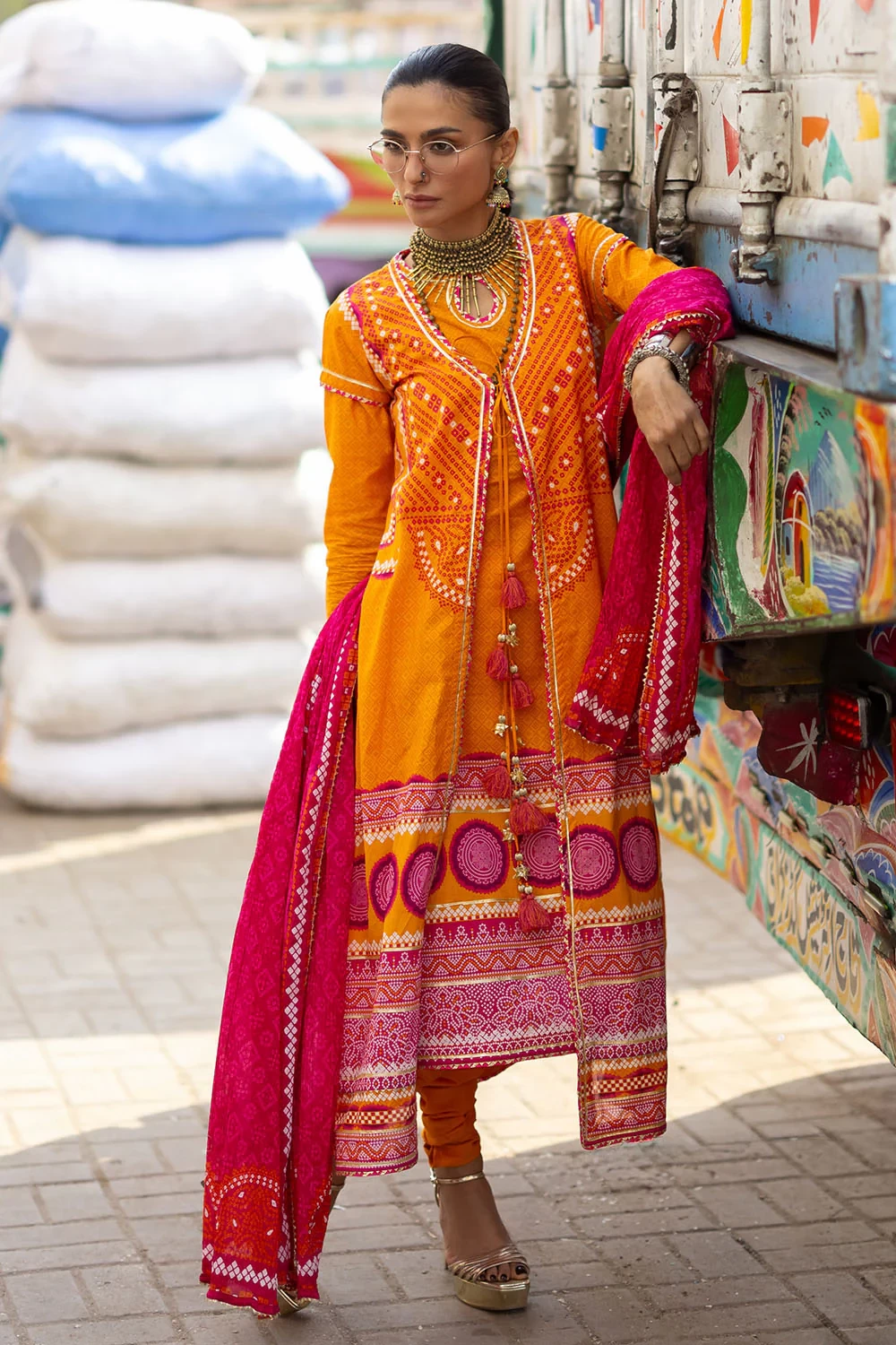 3 Piece Printed Lawn Suit CL-62173 A - W-FB-CHU-26-455500
