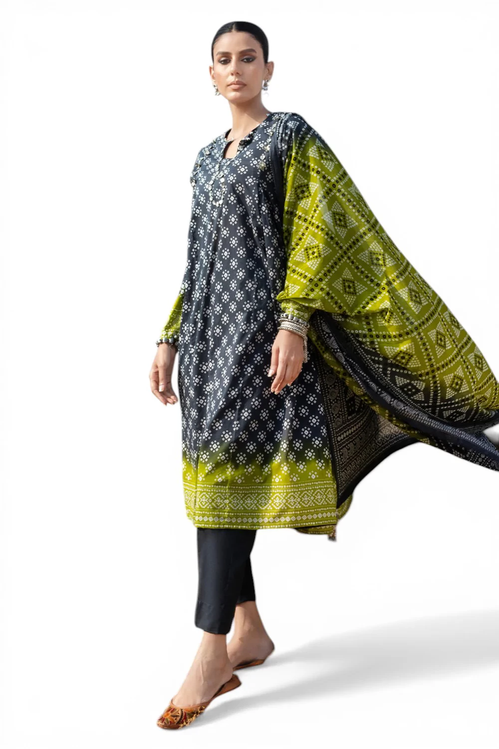 3 Piece Printed Lawn Suit CL-62109 A - W-FB-CHU-26-455488