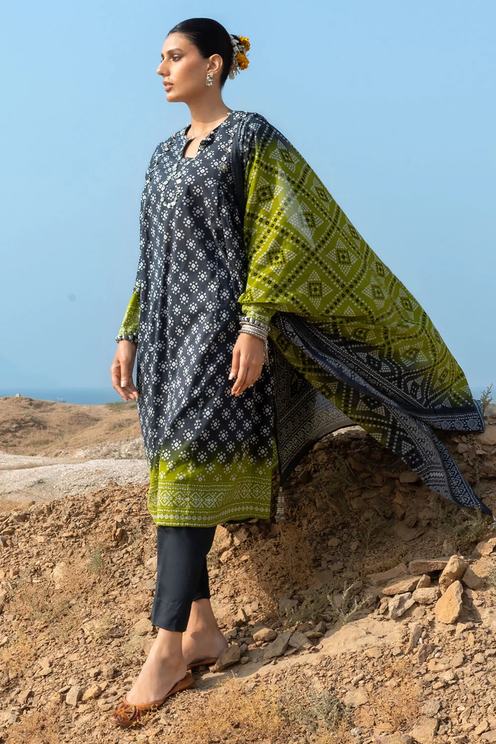 3 Piece Printed Lawn Suit CL-62109 A - W-FB-CHU-26-455488
