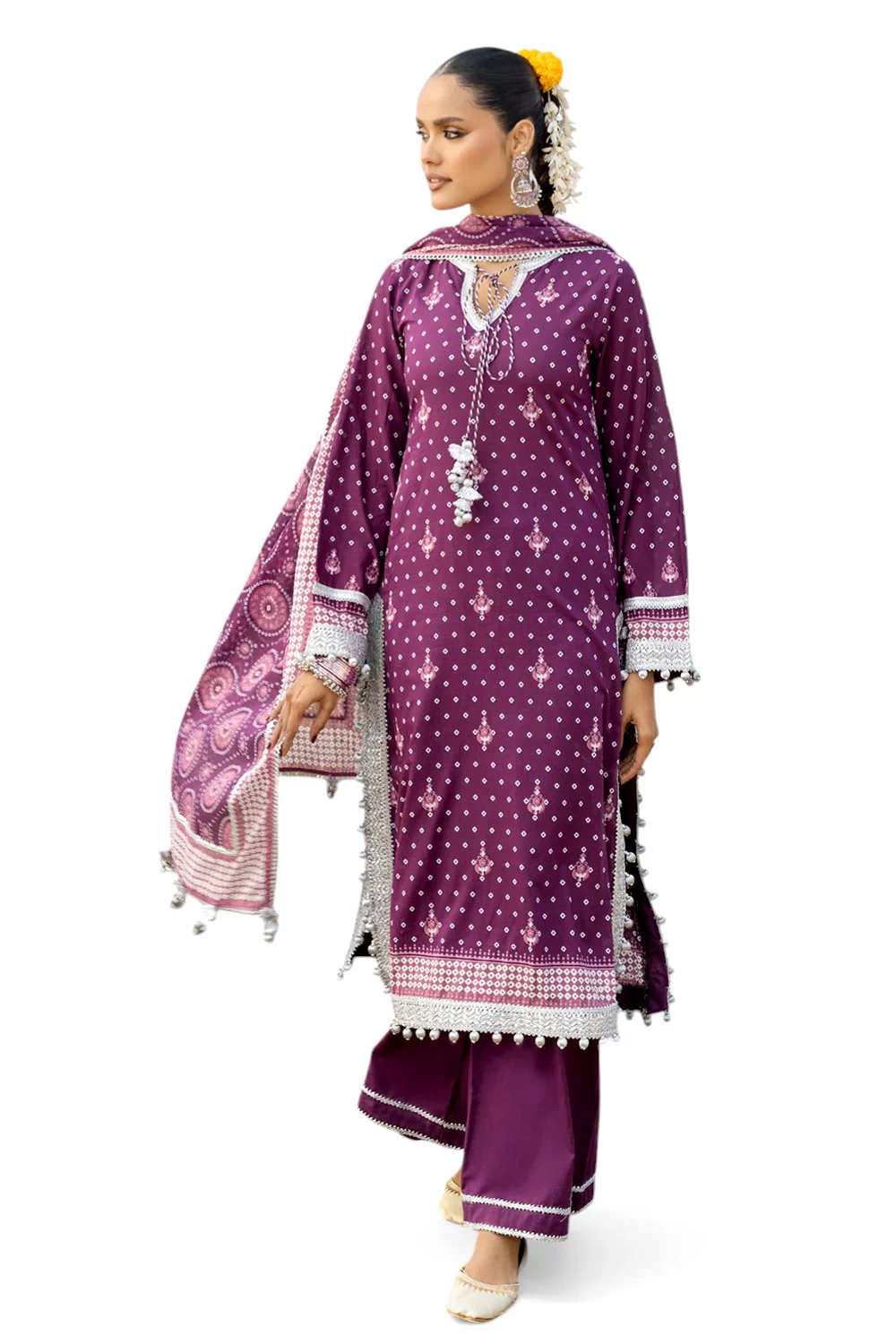3 Piece Printed Lawn Suit CL-62168 A - W-FB-CHU-26-455496