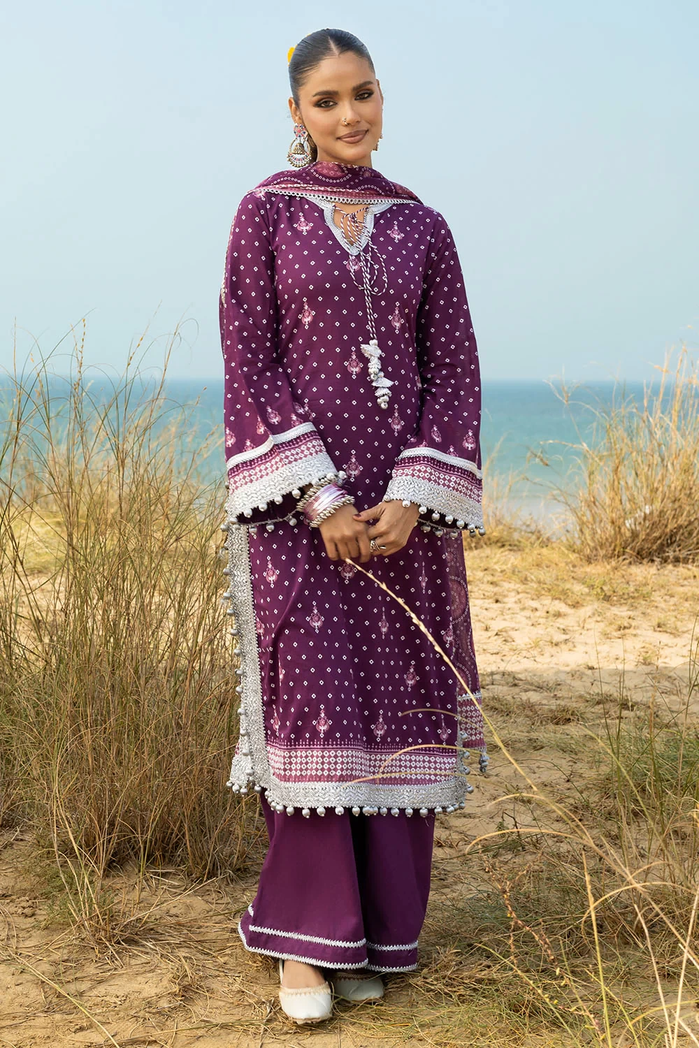 3 Piece Printed Lawn Suit CL-62168 A - W-FB-CHU-26-455496