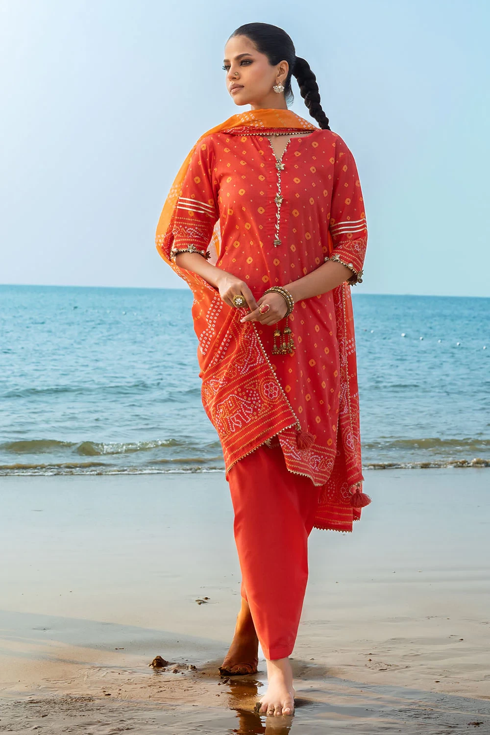 3 Piece Printed Lawn Suit CL-62031 A - W-FB-CHU-26-453026