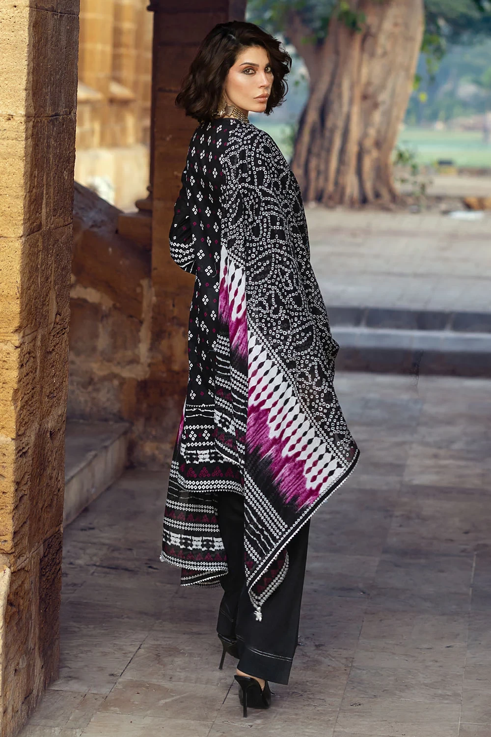 3 Piece Printed Lawn Suit CL-52175 A - W-FB-CHU-26-454665