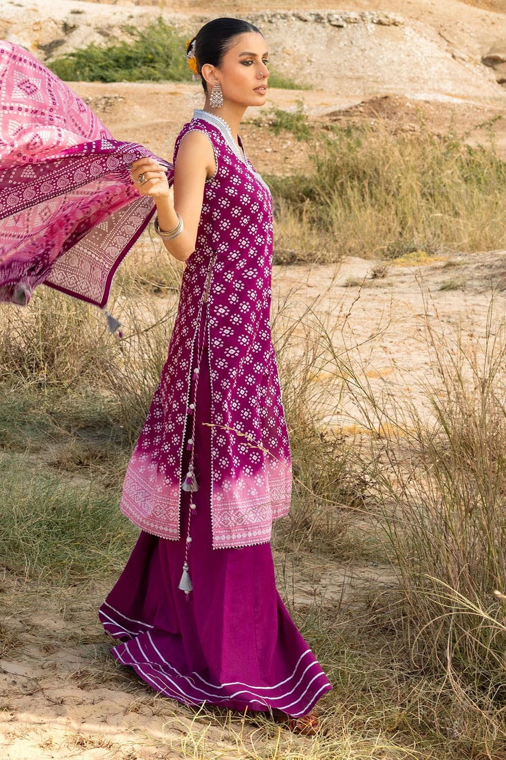 3 Piece Printed Lawn Suit CL-62109 B - W-FB-CHU-26-455489