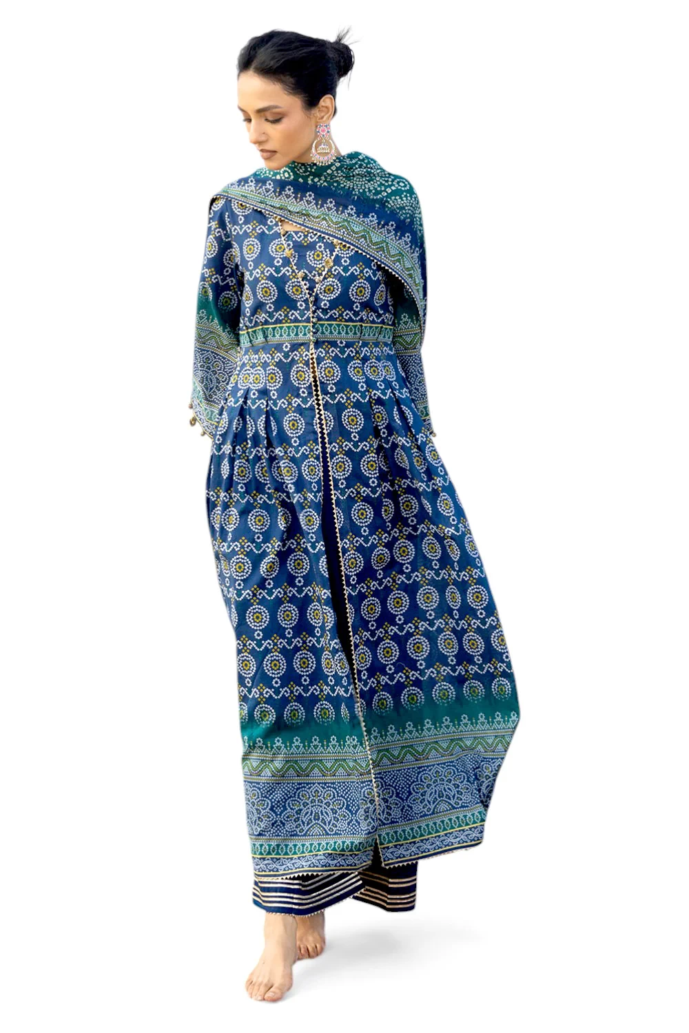 3 Piece Printed Lawn Suit CL-62149 B - W-FB-CHU-26-455491