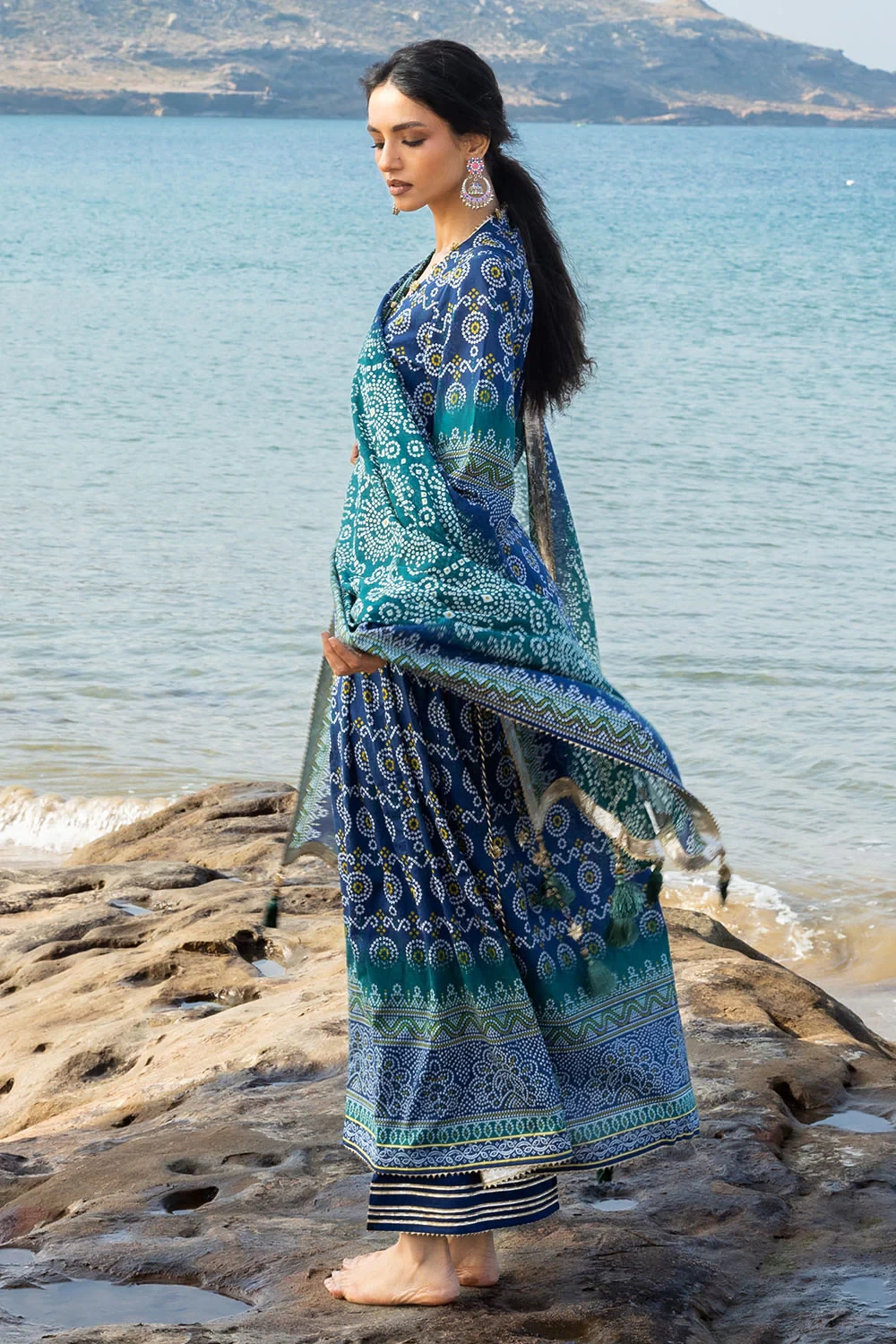 3 Piece Printed Lawn Suit CL-62149 B - W-FB-CHU-26-455491