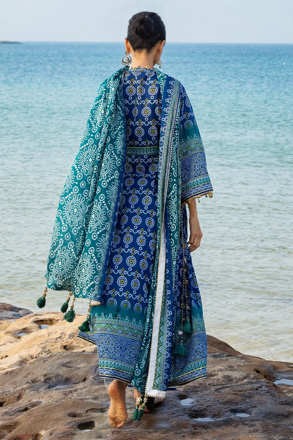 3 Piece Printed Lawn Suit CL-62149 B - W-FB-CHU-26-455491