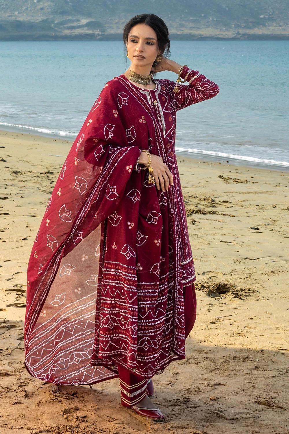 3 Piece Printed Lawn Suit CL-52180 B - W-FB-CHU-26-454668