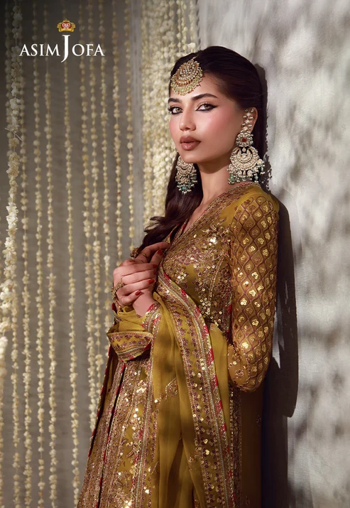 AJULFE-02 Embroidered Chiffon 3 Pcs