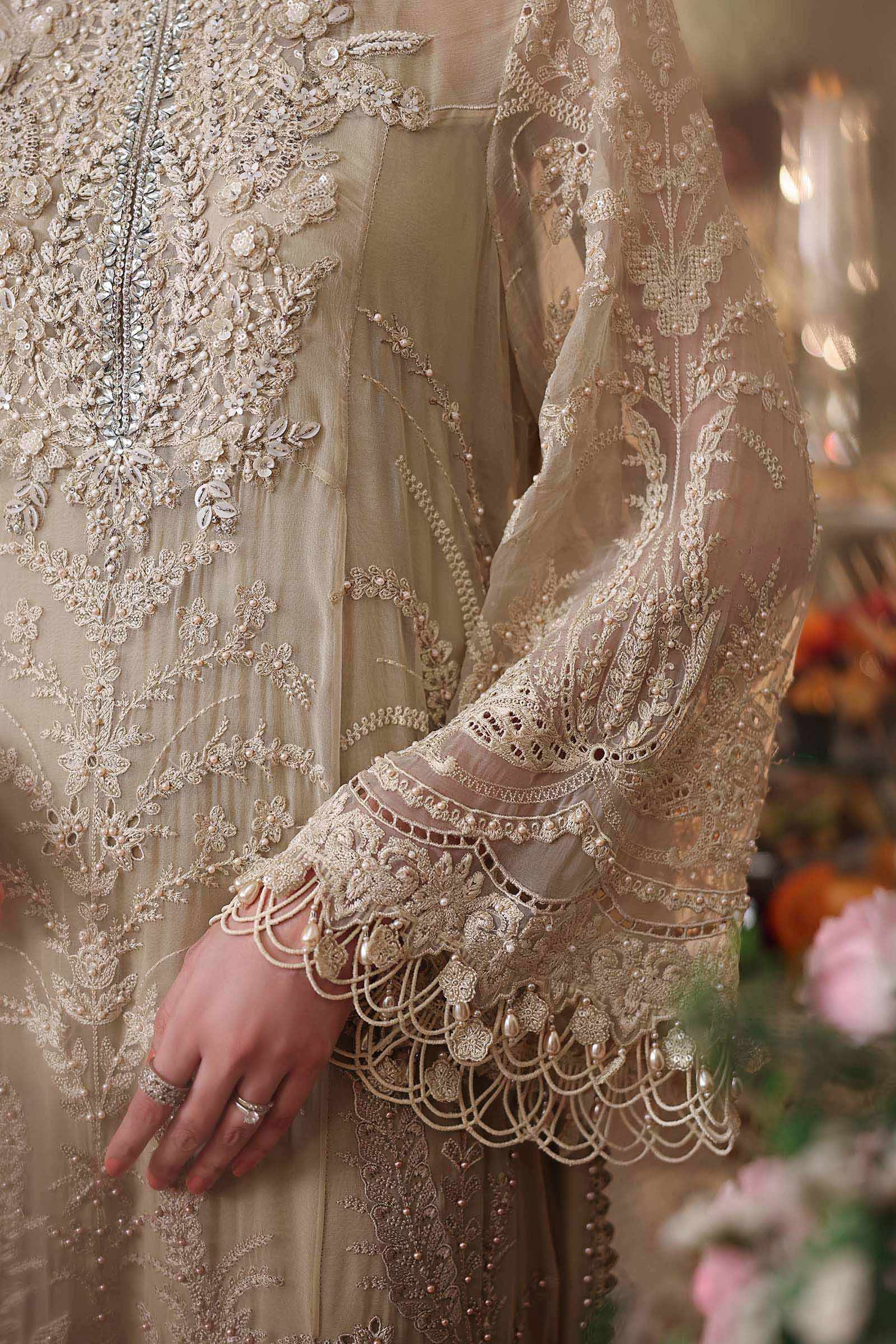 3 Piece Embroidered Chiffon Suit - MPC-26-103