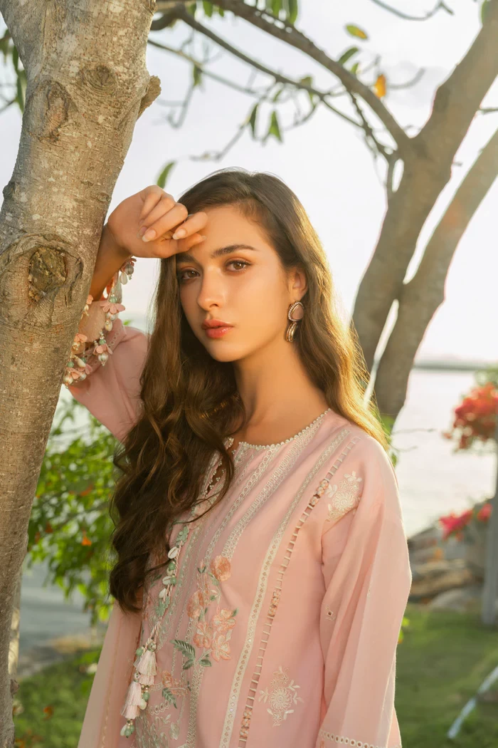 RTS | SHIRT, TROUSER & DUPATTA - SL-01-26-Pink