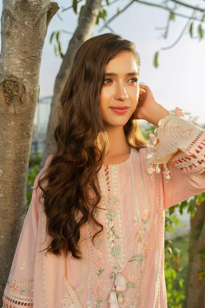 RTS | SHIRT, TROUSER & DUPATTA - SL-01-26-Pink