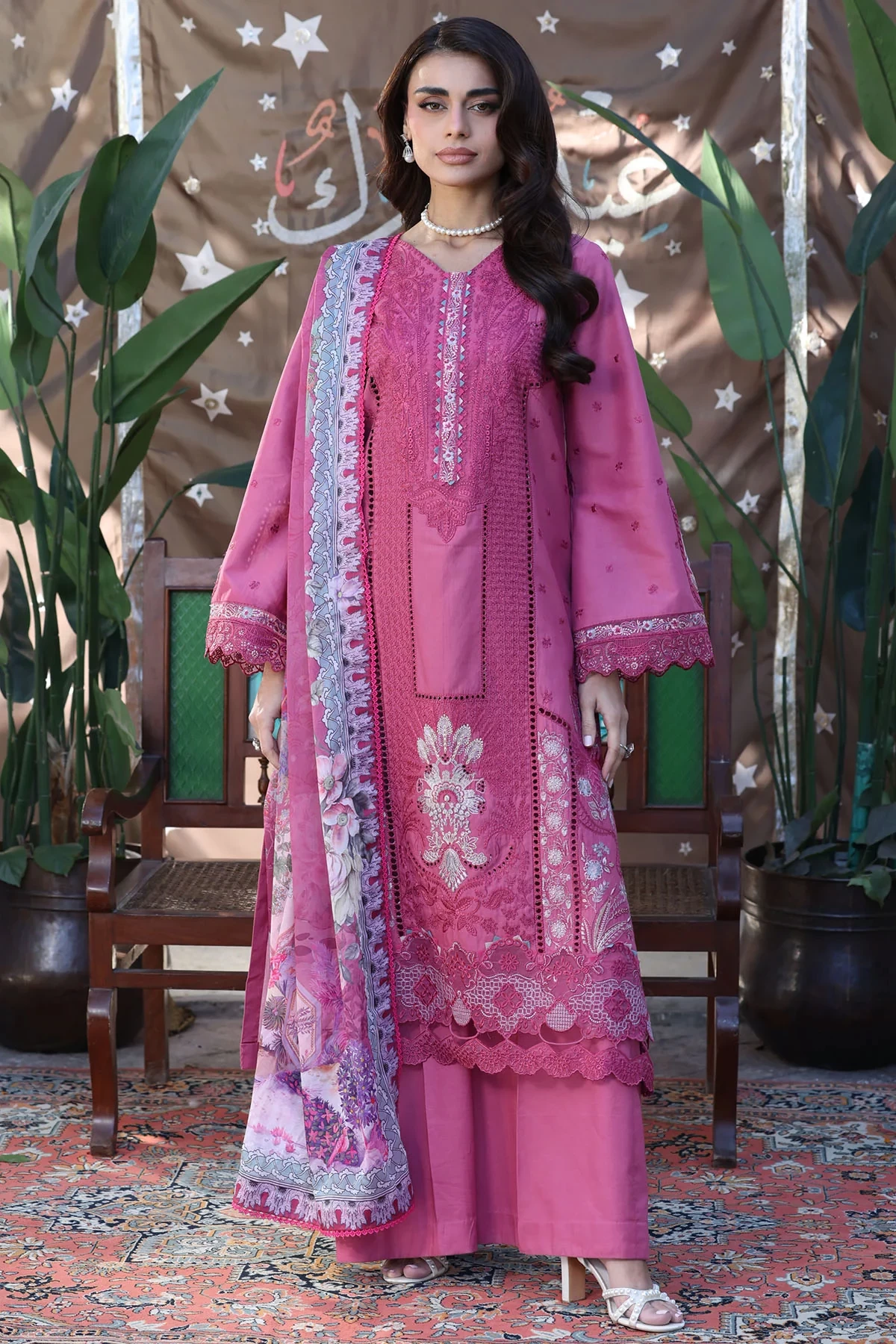 5939-ISA EMBROIDERED LAWN - MWU05939-999-ISA