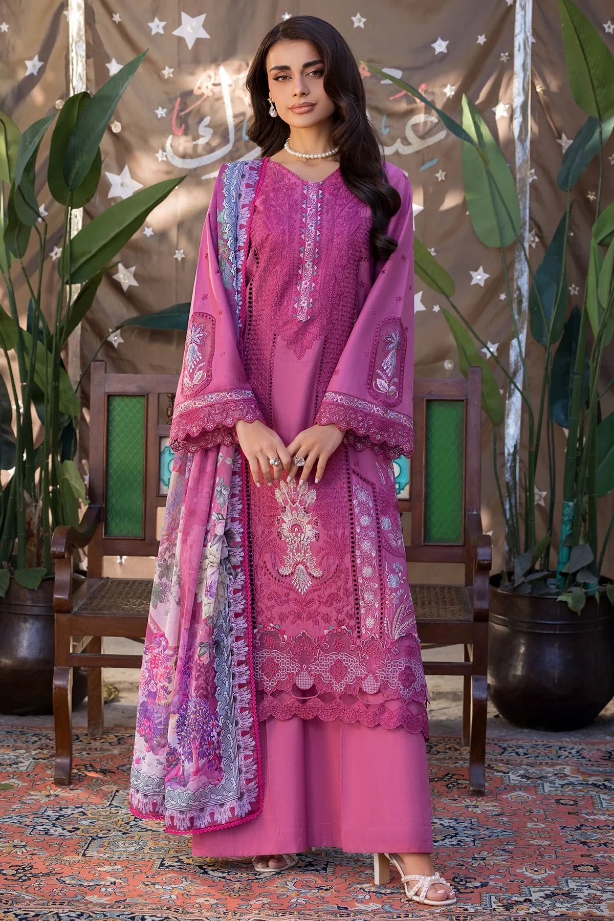 5939-ISA EMBROIDERED LAWN - MWU05939-999-ISA