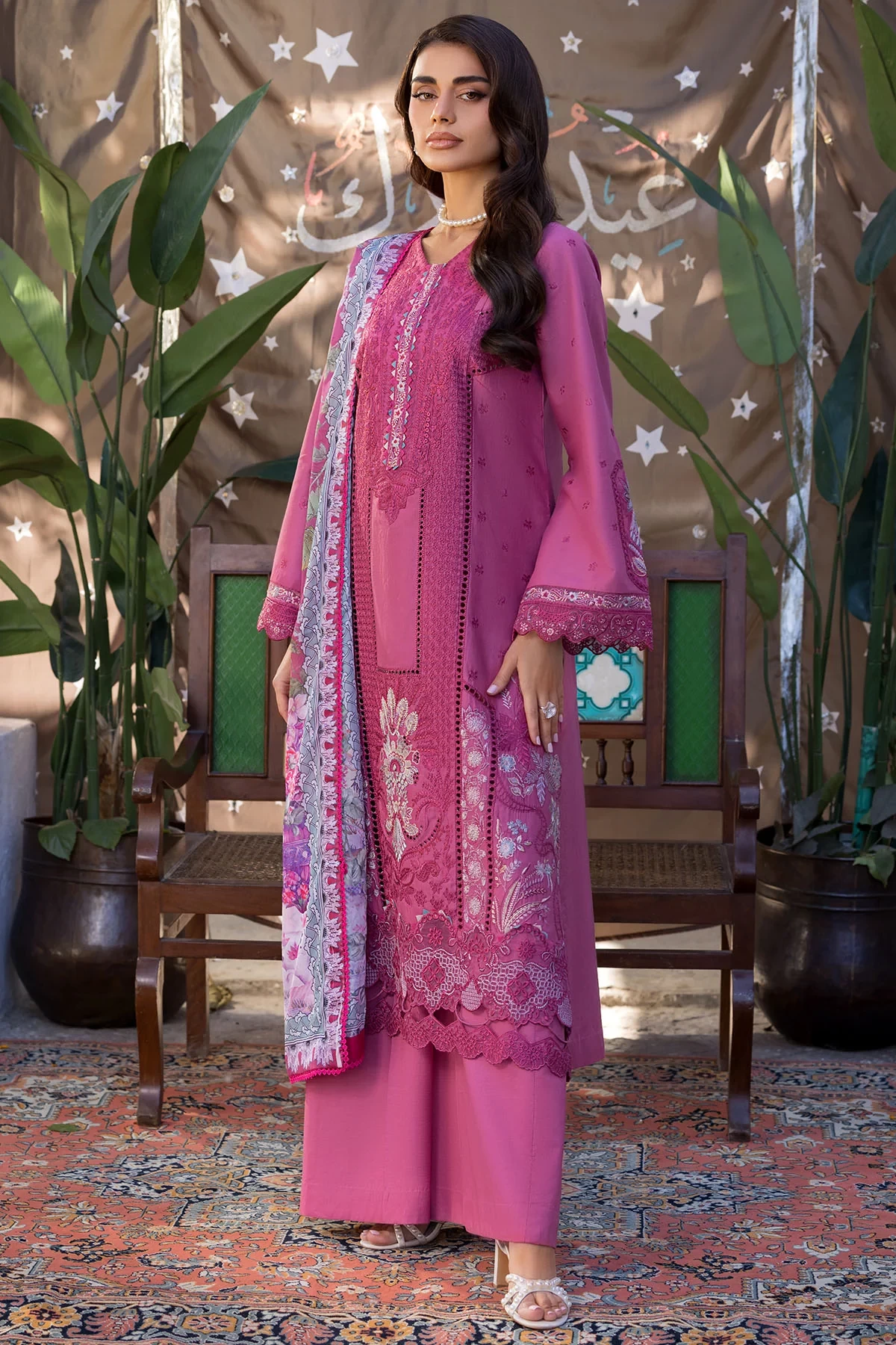 5939-ISA EMBROIDERED LAWN - MWU05939-999-ISA
