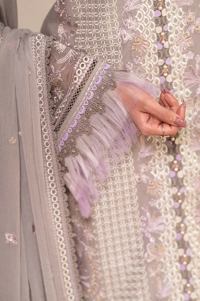 RTS | SHIRT, TOUSER & DUPATTA - SF-20-26-Grey