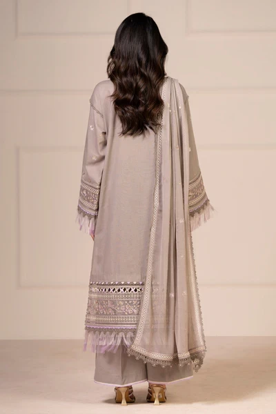 RTS | SHIRT, TOUSER & DUPATTA - SF-20-26-Grey