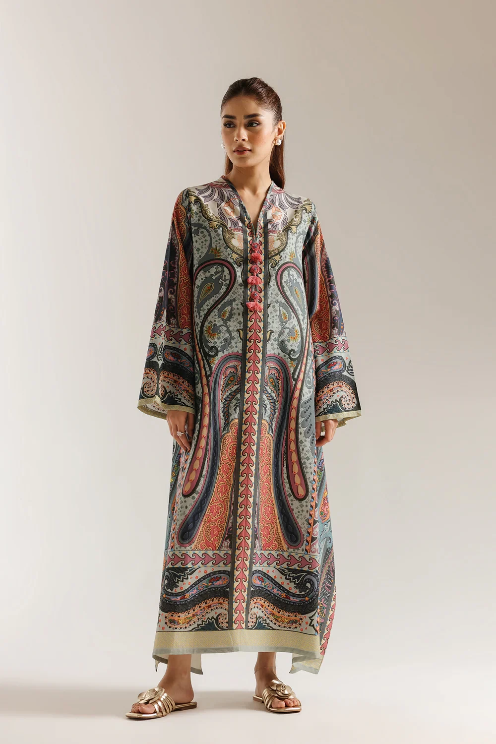PRINTED DRESS - E7509/102/130